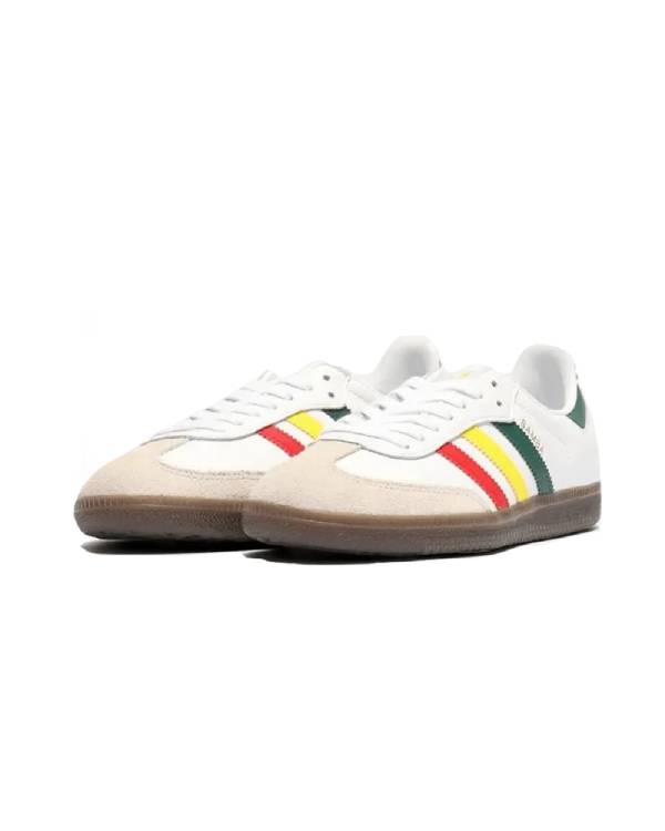 Adidas Samba OG White Rasta Trainers Shoes IH3118