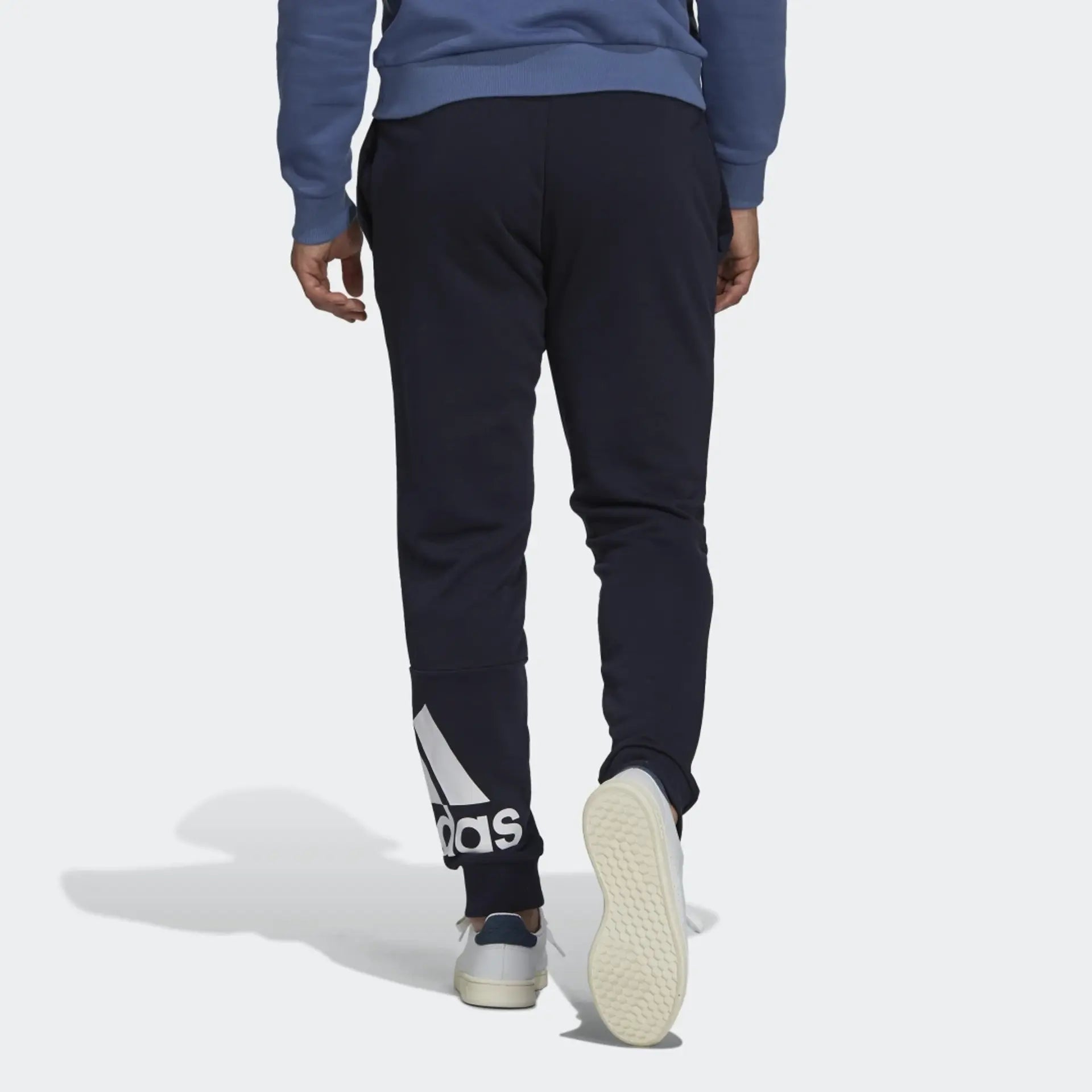 ADIDAS ESSENTIALS FRENCH TERRY TAPERED CUFF LOGO PANTS