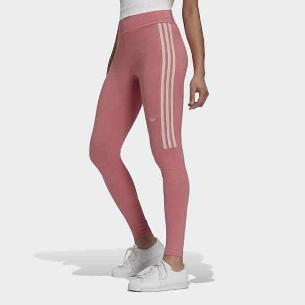 Adidas Originals FAKTEN LEGGINGS 3 stripe Pink Rose
