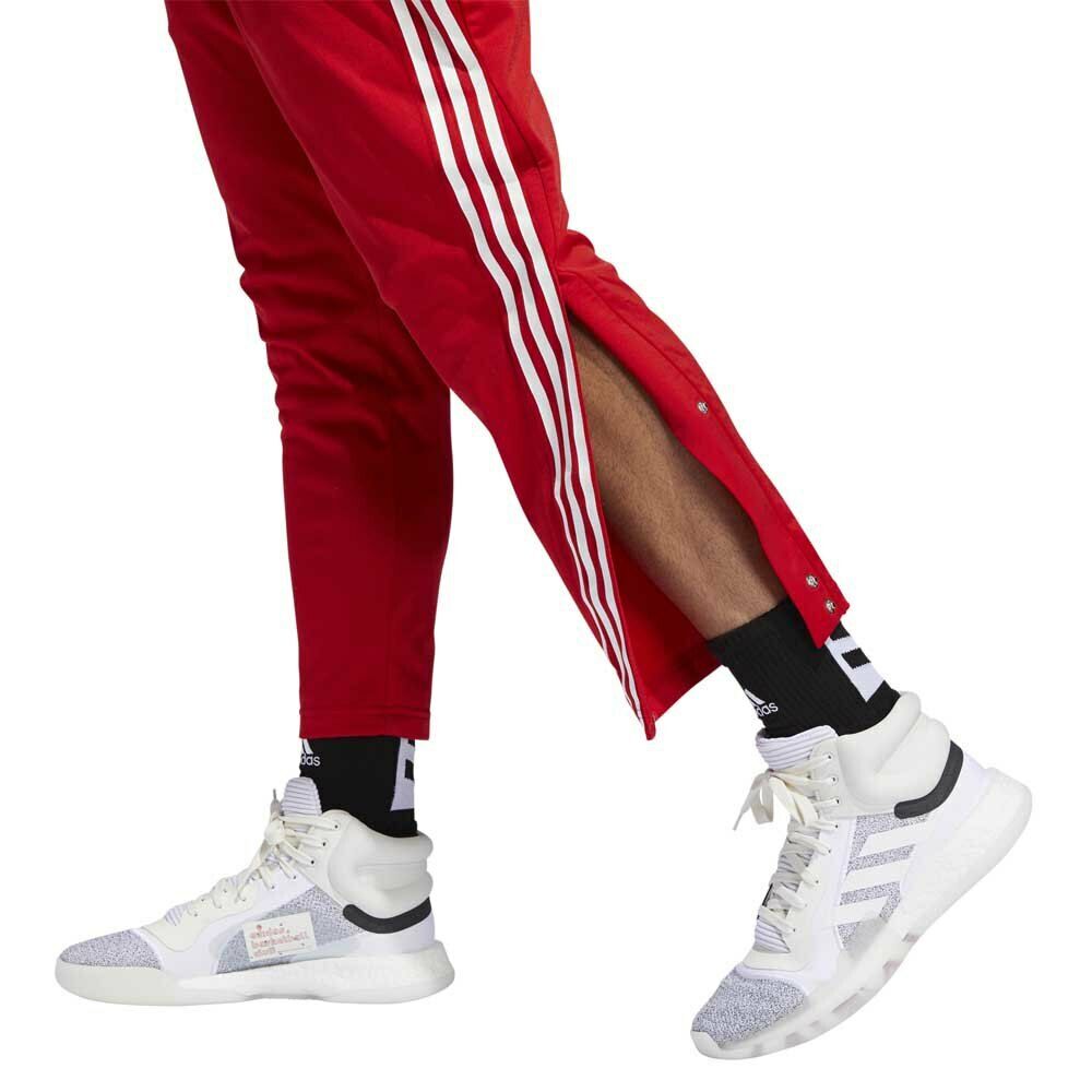 Adidas Marquee 3Stripe Pants Red