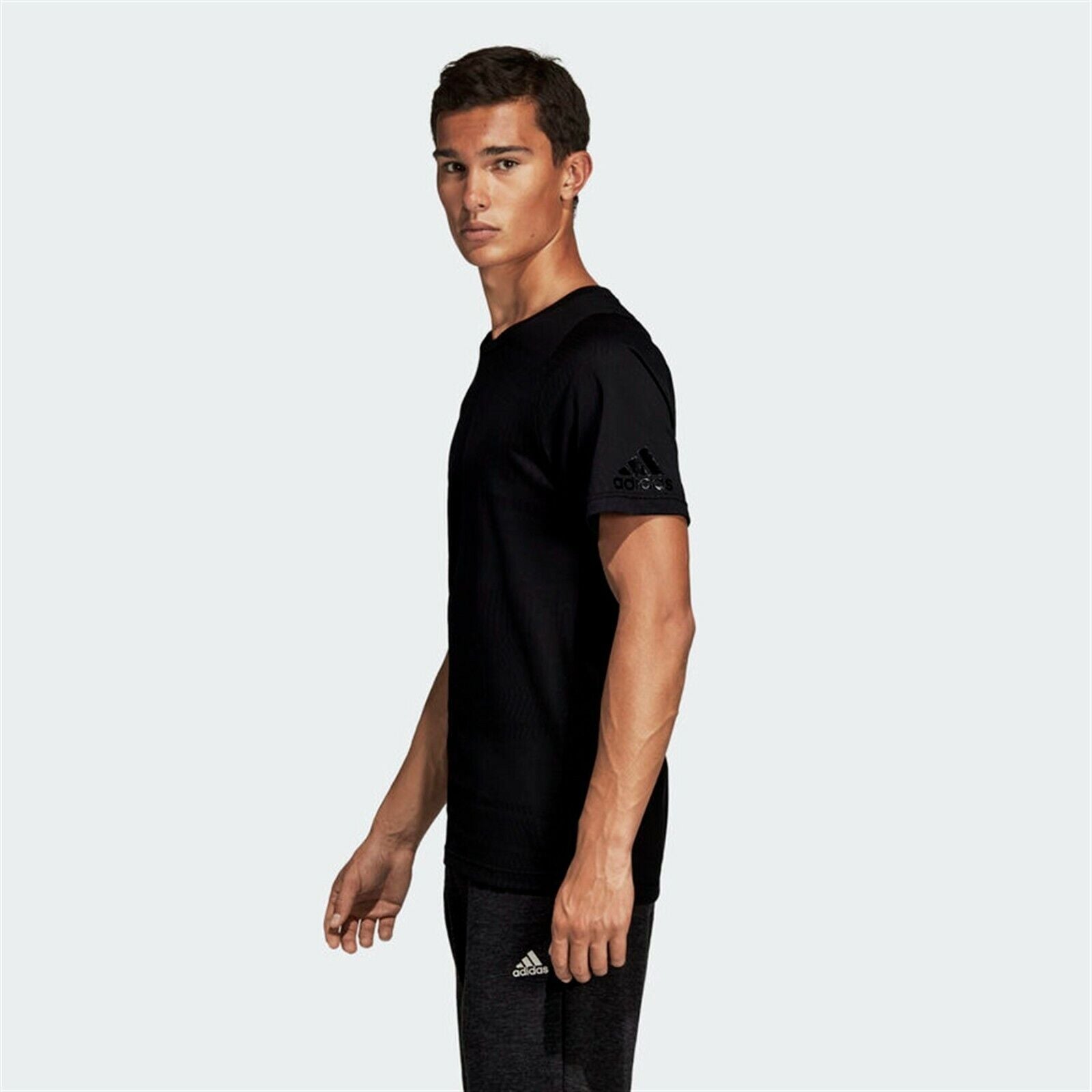 Adidas Id Jacquard Men's T-Shirt Black