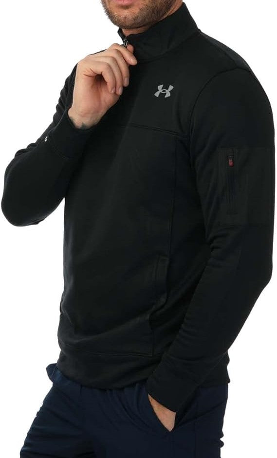 Under Armour Men's  Fleece Quarter Zip Track Top