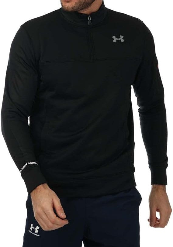 Under Armour Men's  Fleece Quarter Zip Track Top