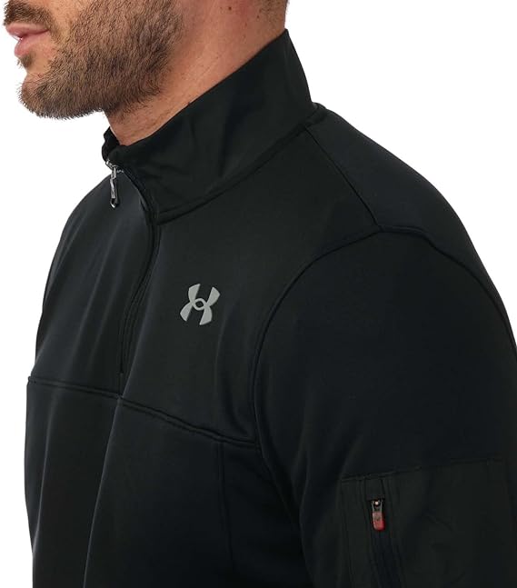 Under Armour Men's  Fleece Quarter Zip Track Top