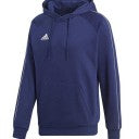 ADIDAS CORE 18 HOODIE MENS NAVY