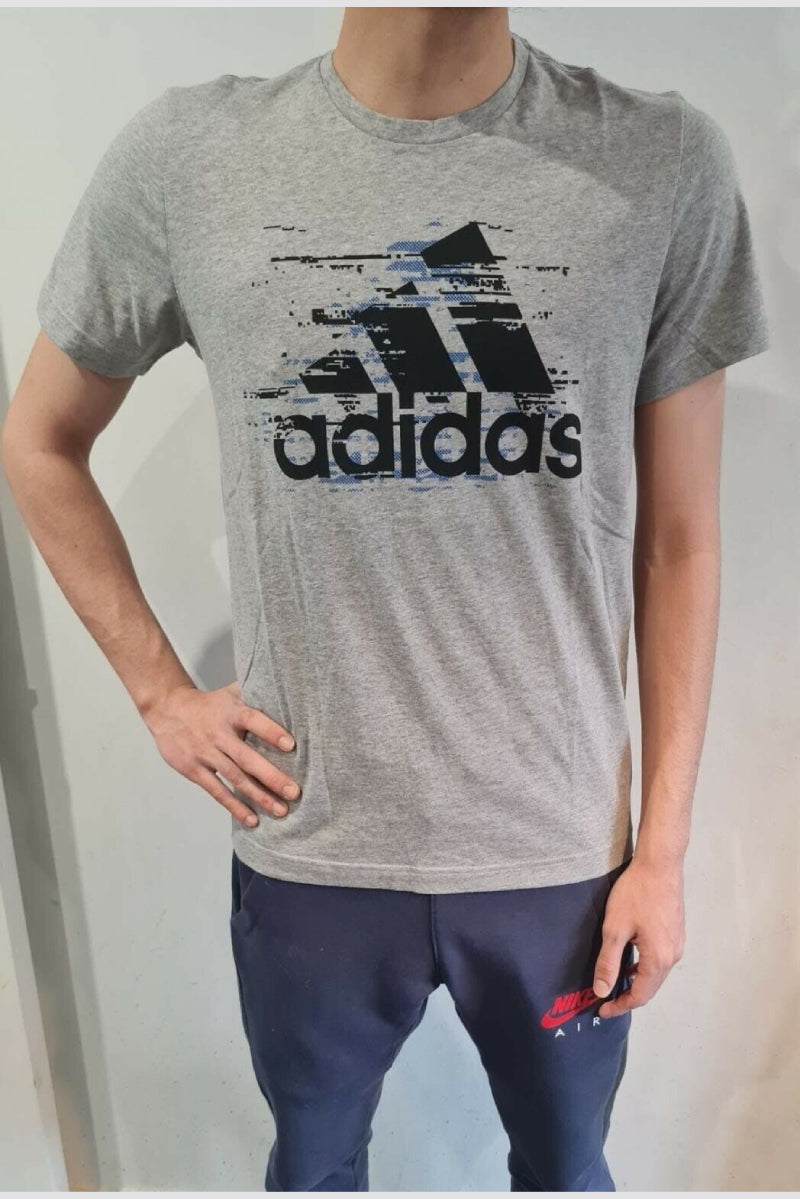 Adidas Graphic Men's T-Shirt Grey