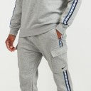 NIKE REPEAT TRACKSUIT MENS GREY