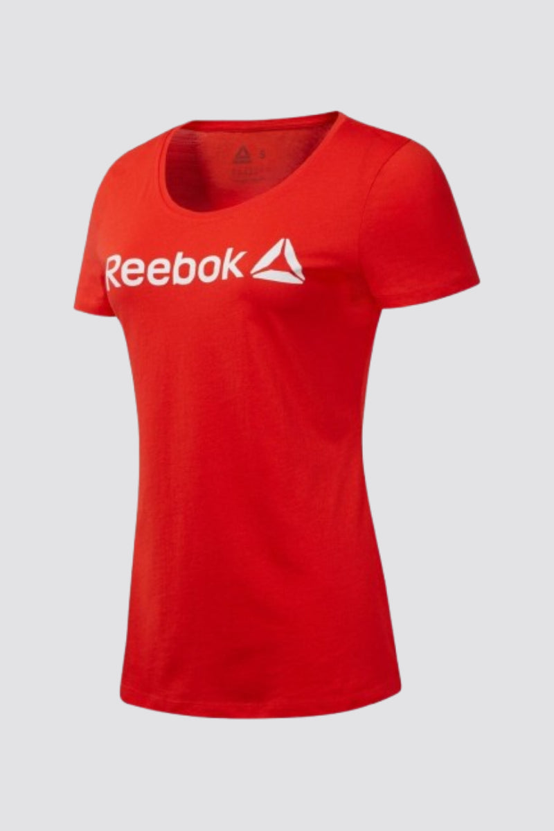 Reebok Women's Linear T-Shirt Red