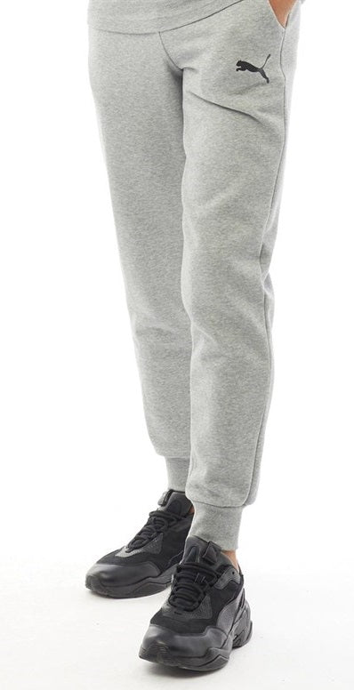 PUMA ESSENTIALS FLEECE TRACKSUIT MENS GREY